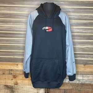 Nike women’s cotton Therm-fit color blockSoft fleece size xlrg